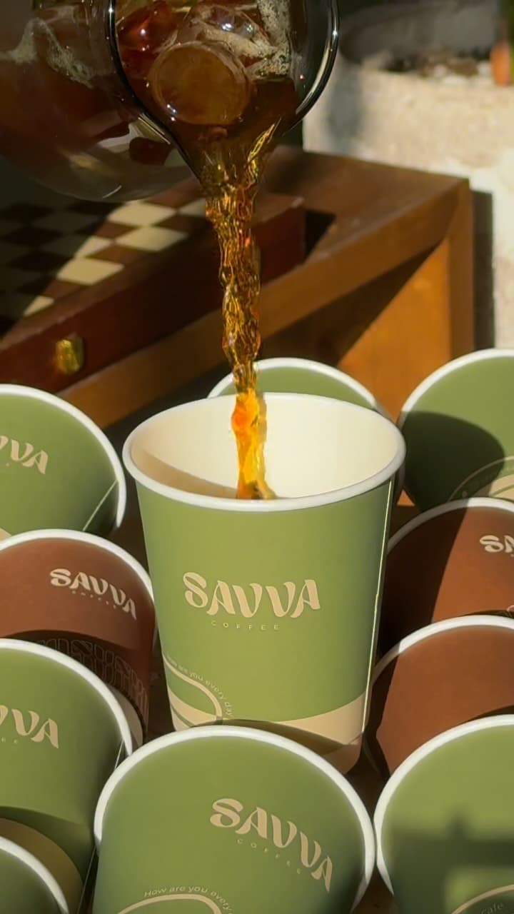 Pouring, cup by cup